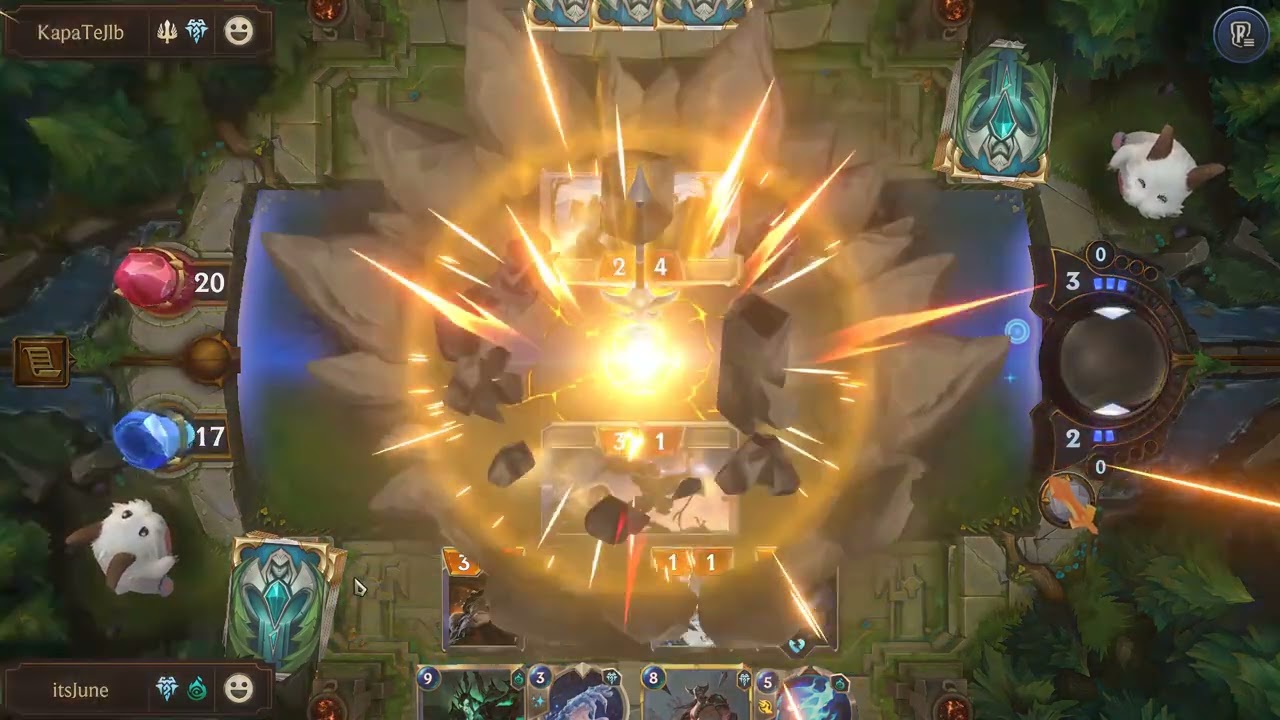 Legends of Runeterra Gameplay (No Commentary) League of Legends Card Game