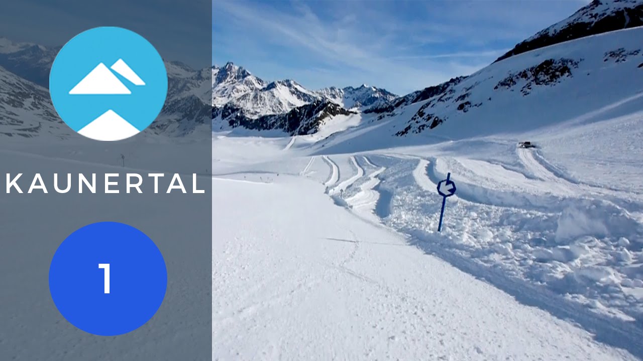 Blue 1 Kaunertal Glacier | Piste View