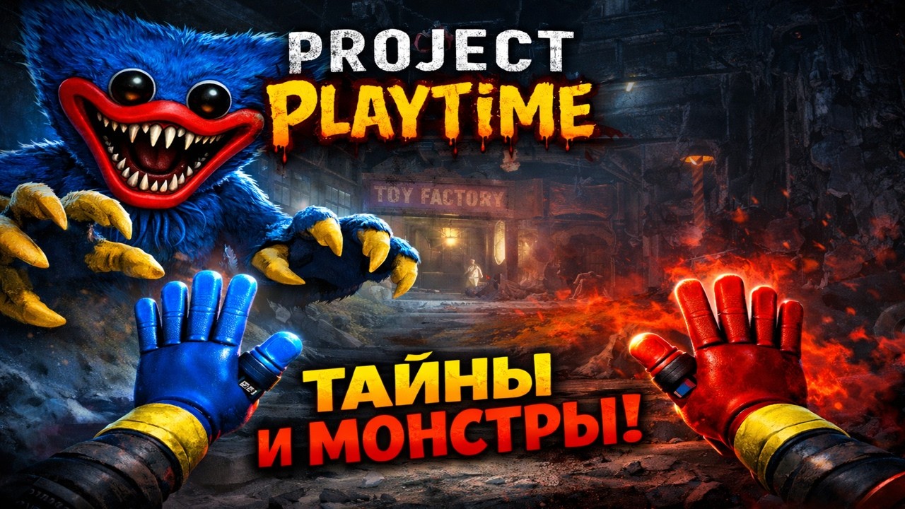 ИГРАЮ В ПОППИ ПОЛУЧИ ПО ПОПЕ ОНЛАЙН | Project Playtime