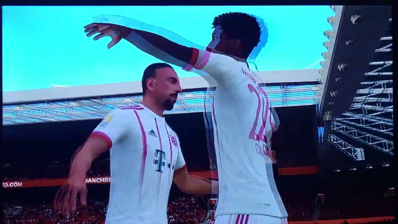 Fifa 18 gameplay - Manchester United vs Bayern München