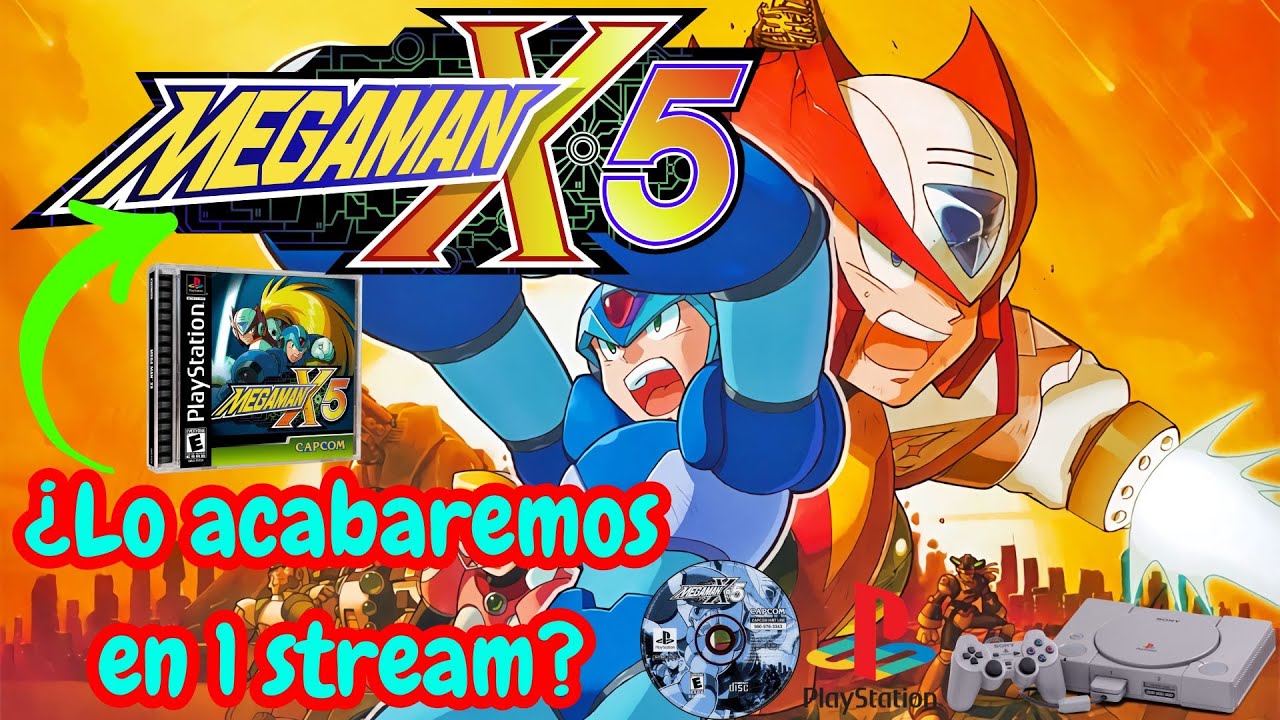 Jugamos Mega Man X5 | PS1 | ¿Cual es el mejor juego de la saga X?... Vengan a cotorrear
