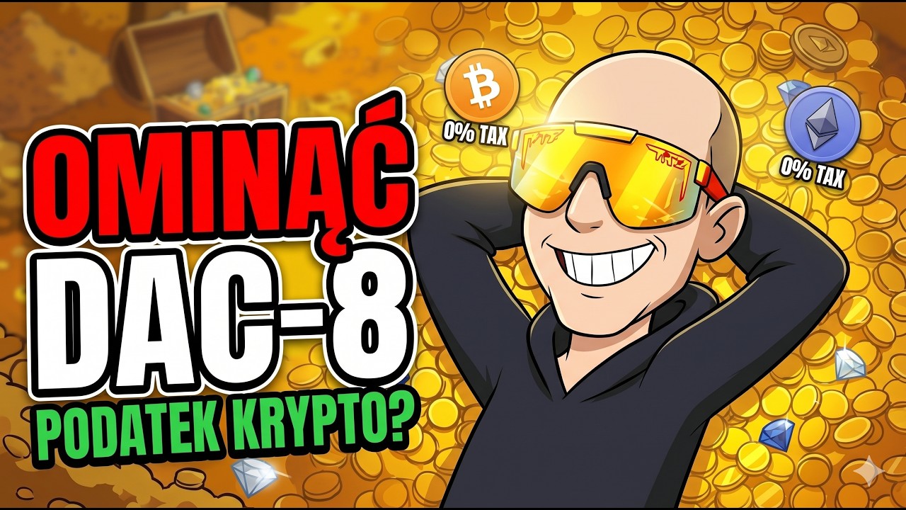 Jak ominąć dyrektywę DAC8 i płacić TYLKO 0,5% podatku od kryptowalut? (2026)