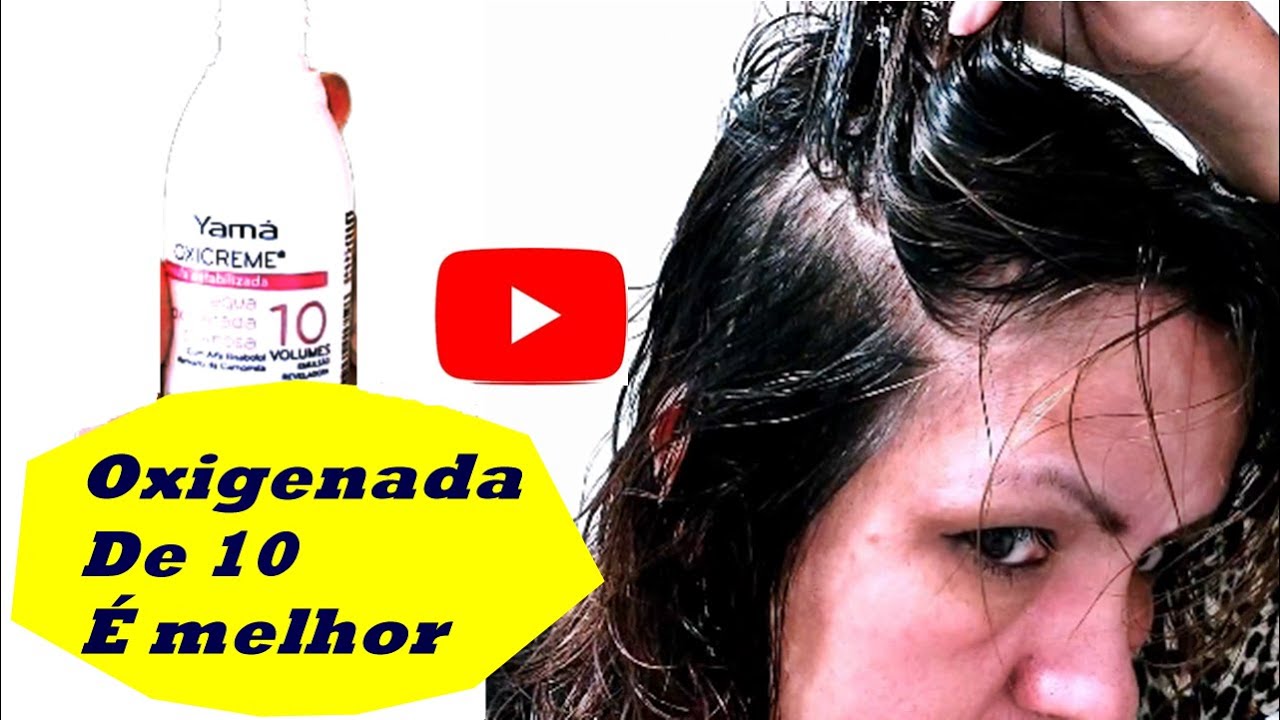 Usei Oxigenada De 10 Volumes Para cobrir Meu Branco E Olha O que Aconteceu