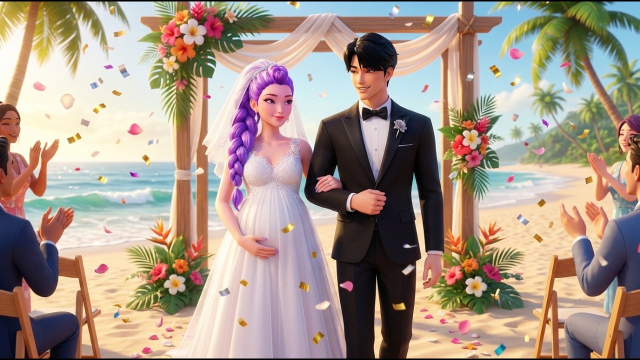 KPOP DEMON HUNTERS SONGS: Trembling Hearts (MV) | Wedding Sad Story Pregnant Version