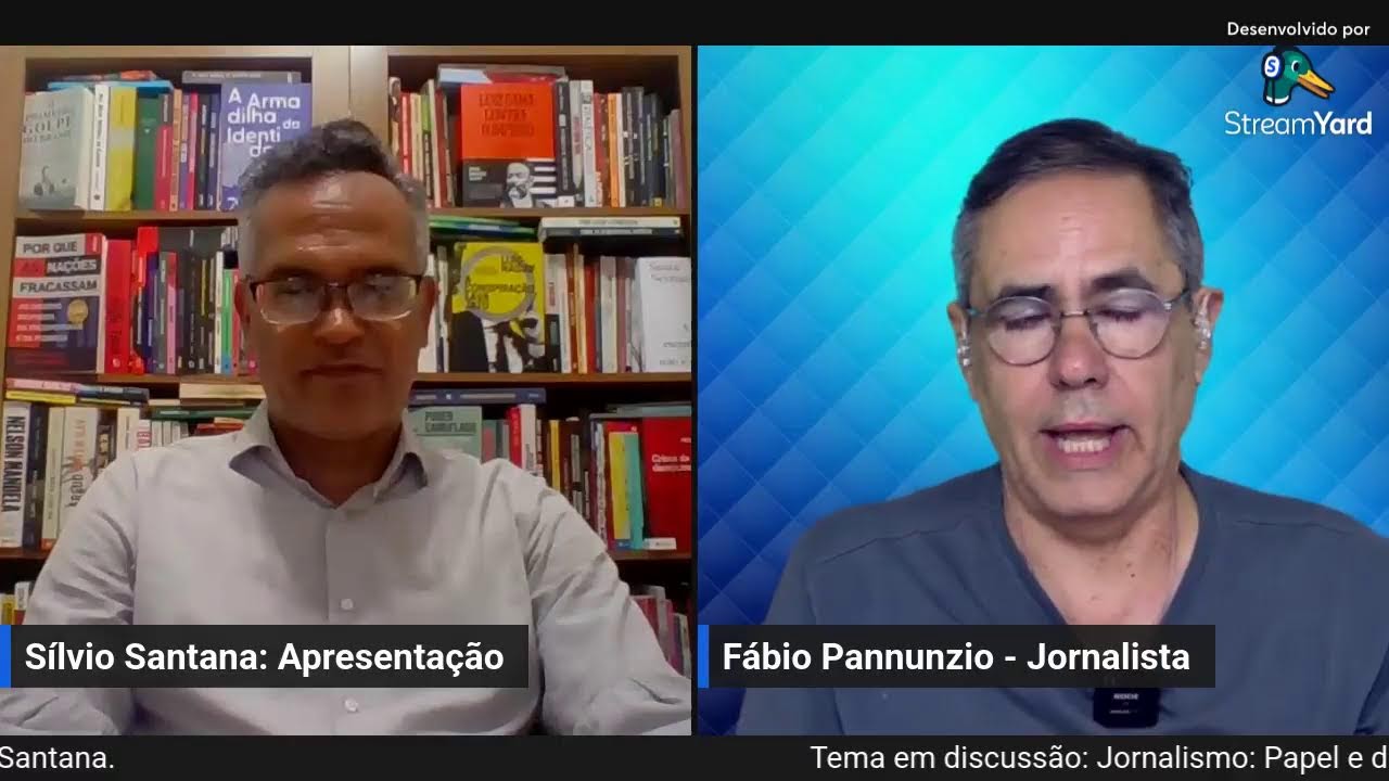 OLHAR INQUIETO - Convidado: Fábio Panuzzio. Tema em discussão: Os desafios do Jornalismo.