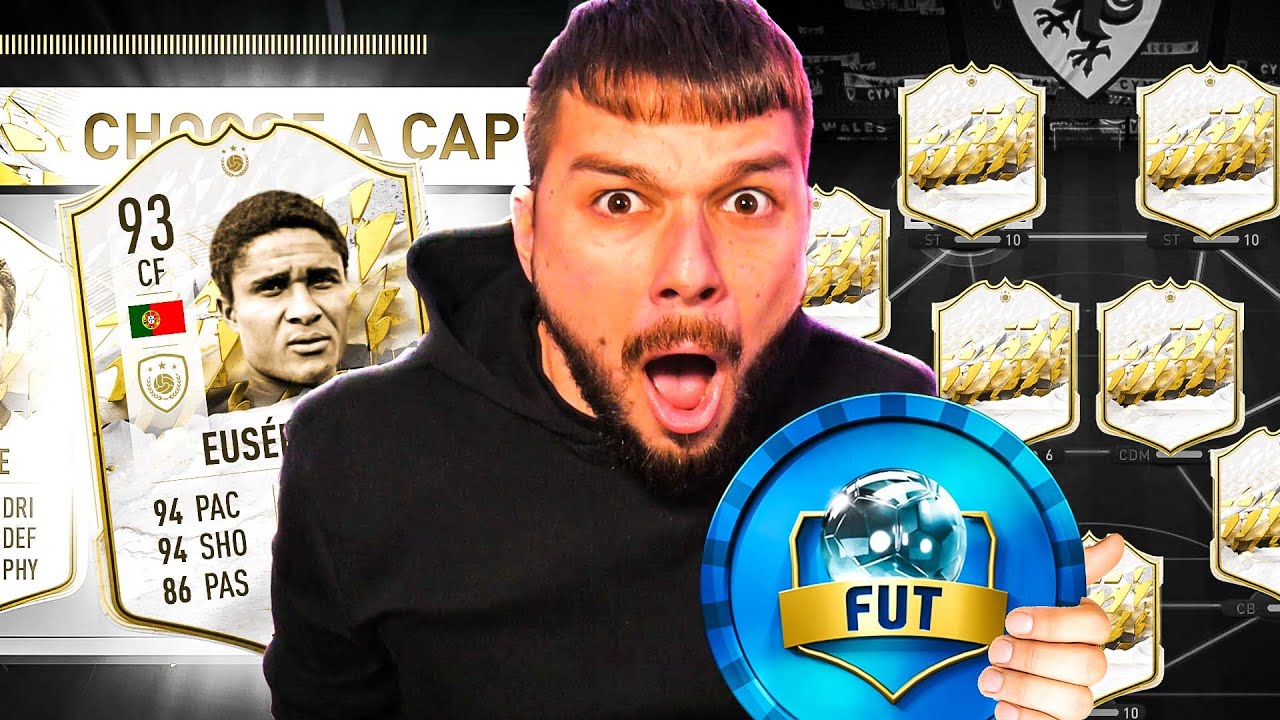Επιχείρησα Να Χτίσω ΜΟΝΟ ICONS FUT Draft!