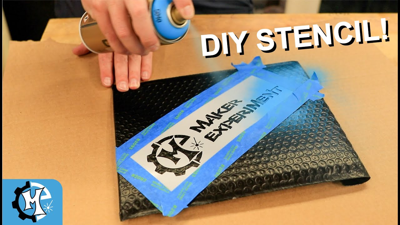 HOW TO MAKE CUSTOM STENCILS | CUSTOM BRANDING!