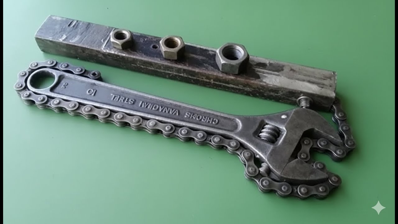 **Tutoriel Bricolage: Ne Jetez PLUS Vos Cha&icirc;nes de V&eacute;lo Usag&eacute;es!