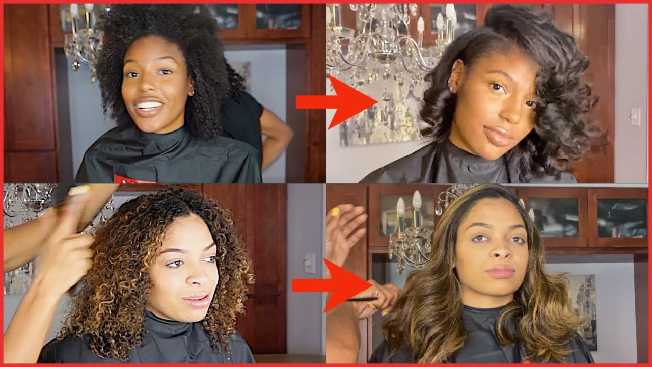 Modeling for New Dyson Corrale Flat Iron | Natural Hair type 3B/3C & 4B/4C |