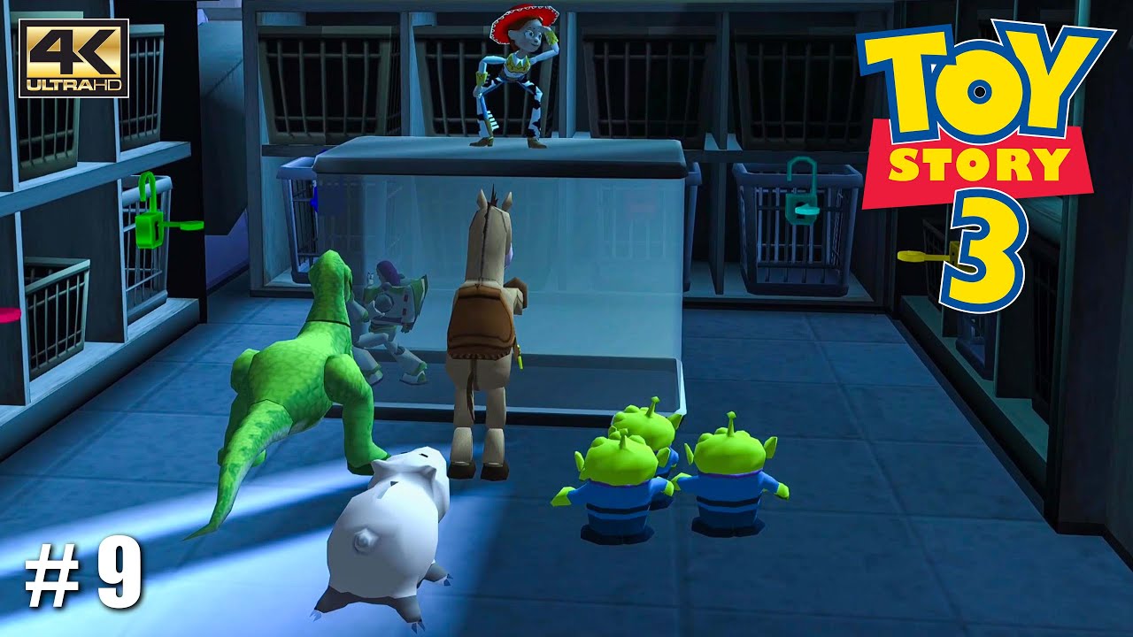 История игрушек 3 — Игровой процесс на PS2 / Полное прохождение фильма / Even In The Sky / ЧАСТЬ ...
