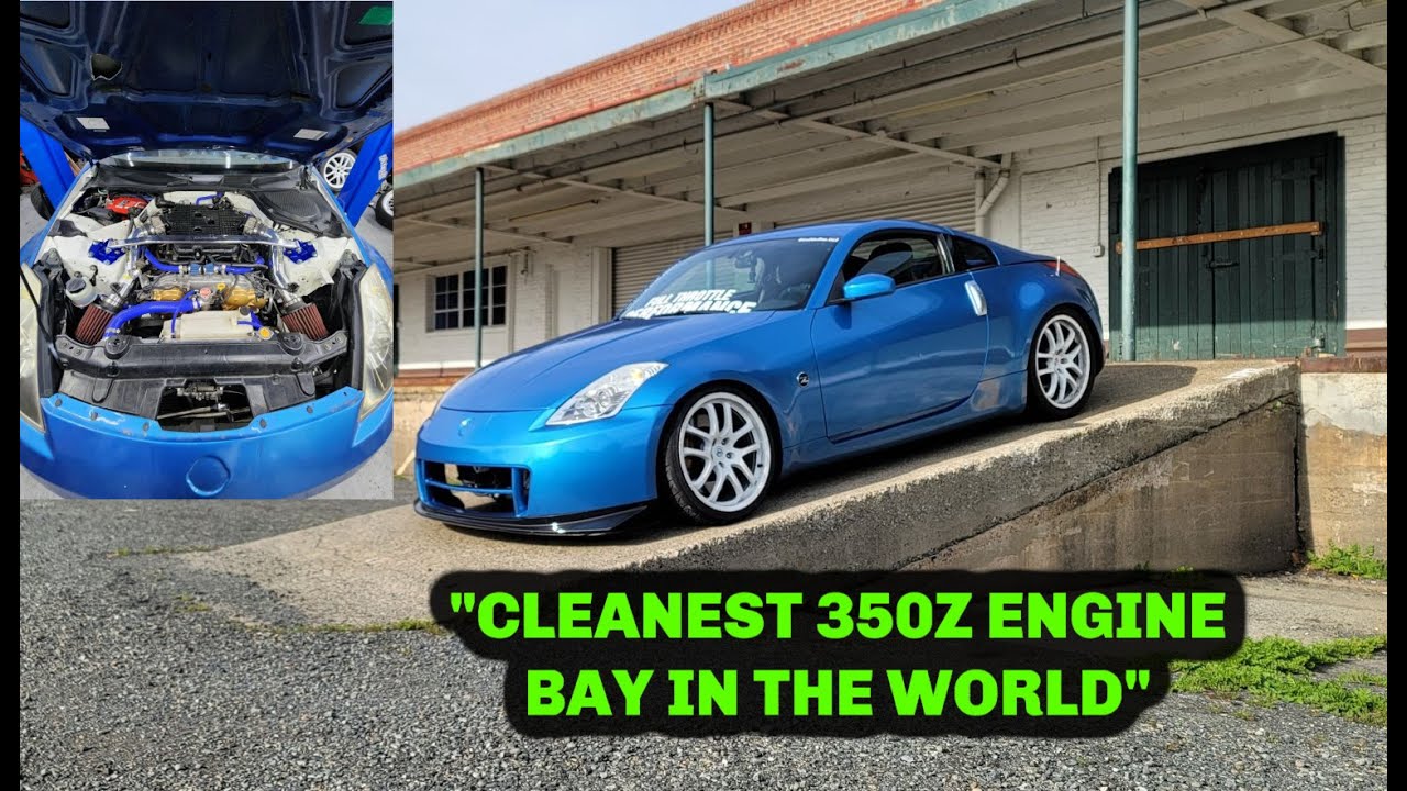 Cleanest 350Z Engine Bay In The WORLD - VHR Swap Harness Worth It?