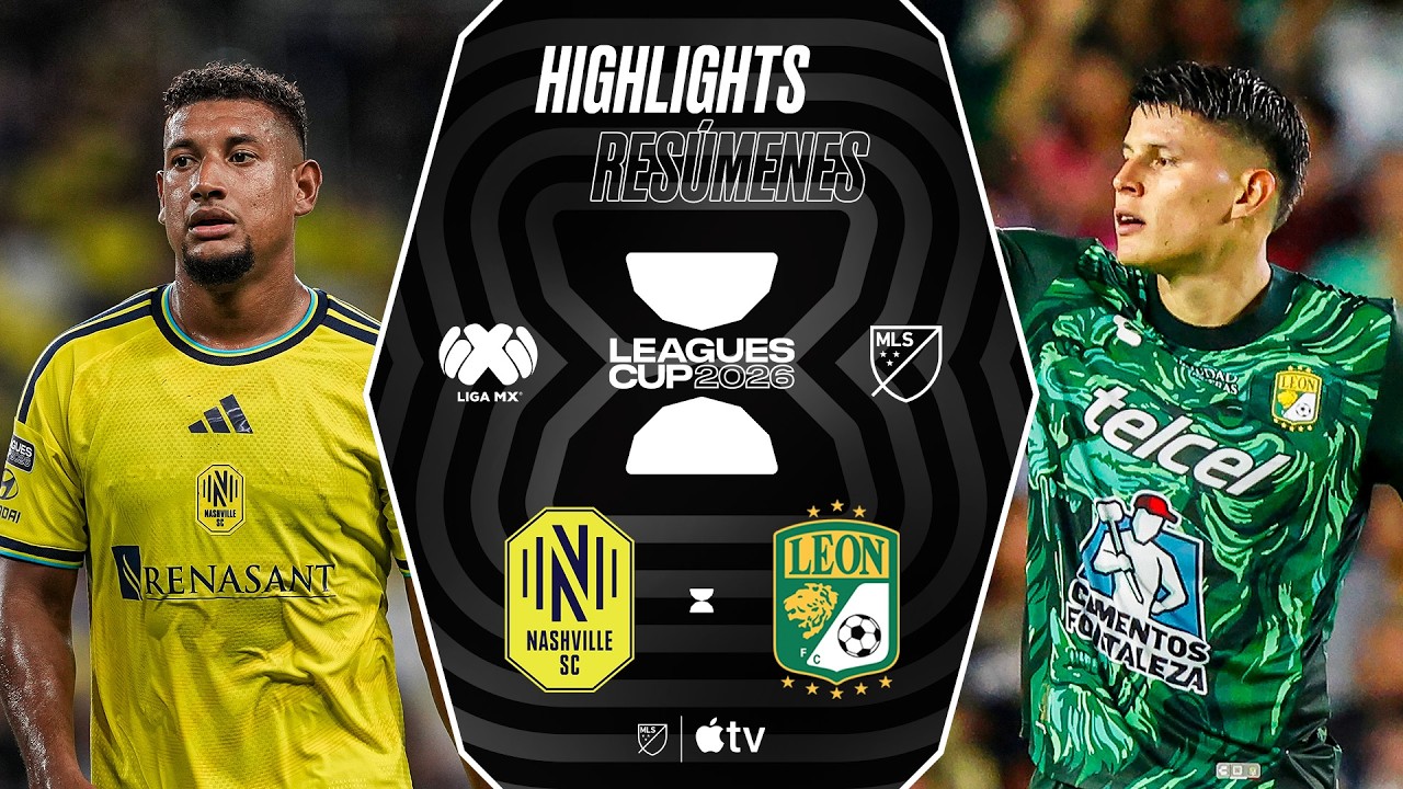 Nashville SC vs. Club Le&oacute;n | Leagues Cup | Full Match Highlights