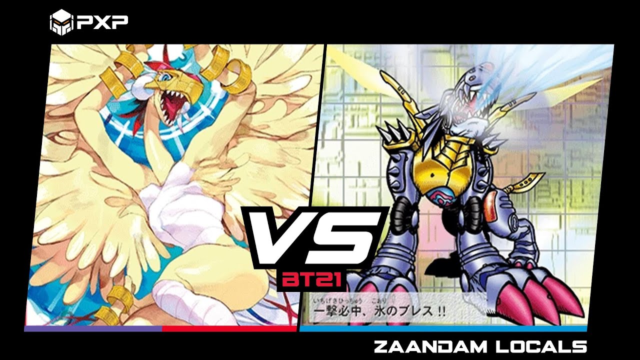 Guilmon Birds vs MetalGarurumon [Digimon Card Game & TCG BT21]