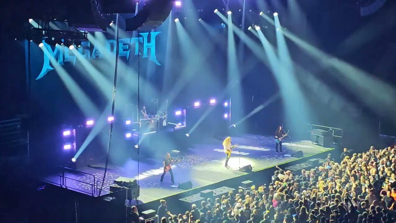 Megadeth Tornado of Souls Live Canadian Tire Centre 03/01/26