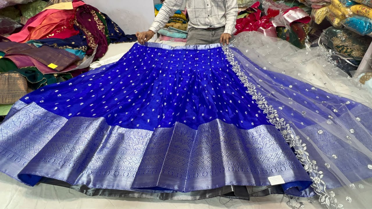 chickpet Bangalore wholesale Lehangas||Free shipping||Single piece courier available