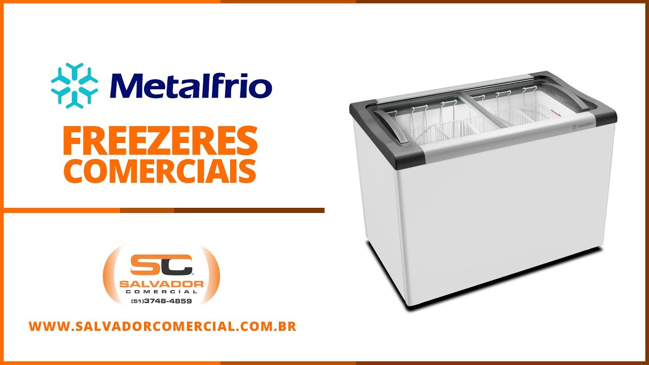 Linha de Freezers Horizontais Nextgen Supra Metalfrio - Salvador Comercial