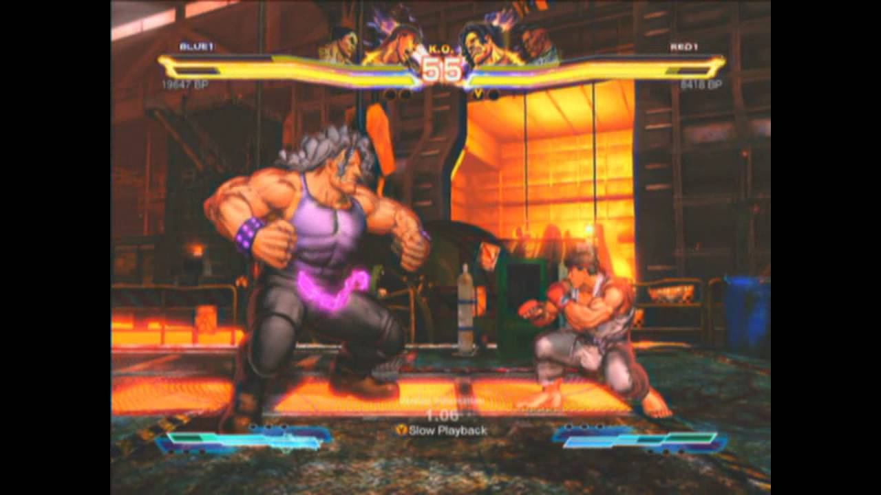 StreetFighter X Tekken - TH POONGKO (Ryu/Kazuya) vs kanaatsu (Dudley/Hugo)