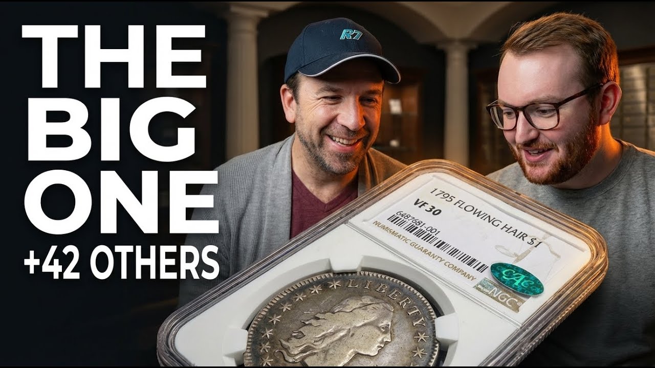 The 1795 Dollar & 42 Other Fresh Rare Coins:  Show & Tell #6