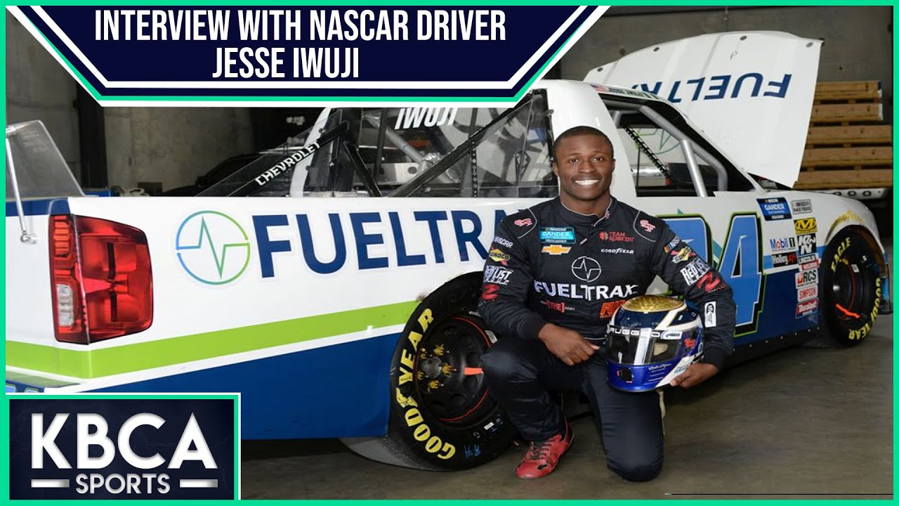 Interview with nascar driver Jesse Iwuji.
