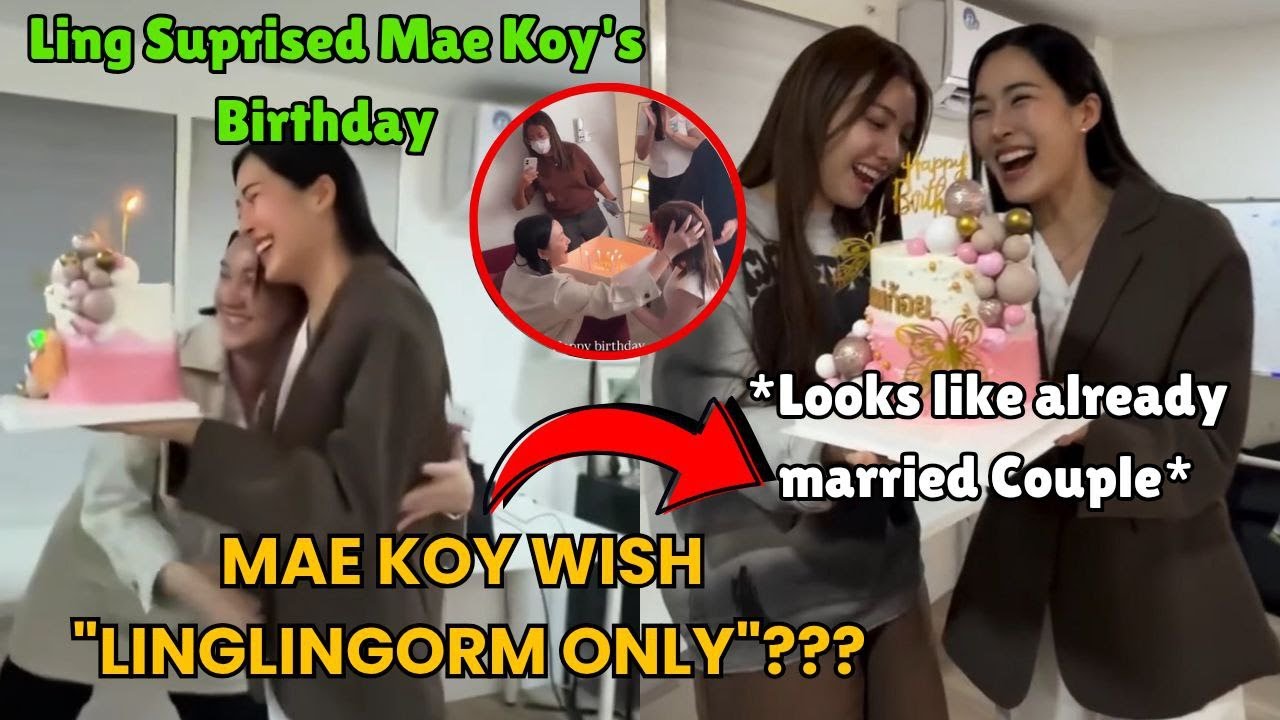 “Mae Koy’s Wish Has Fans Asking One Question: Are LingOrm Already Dating?” #LingOrm #gl #wlw