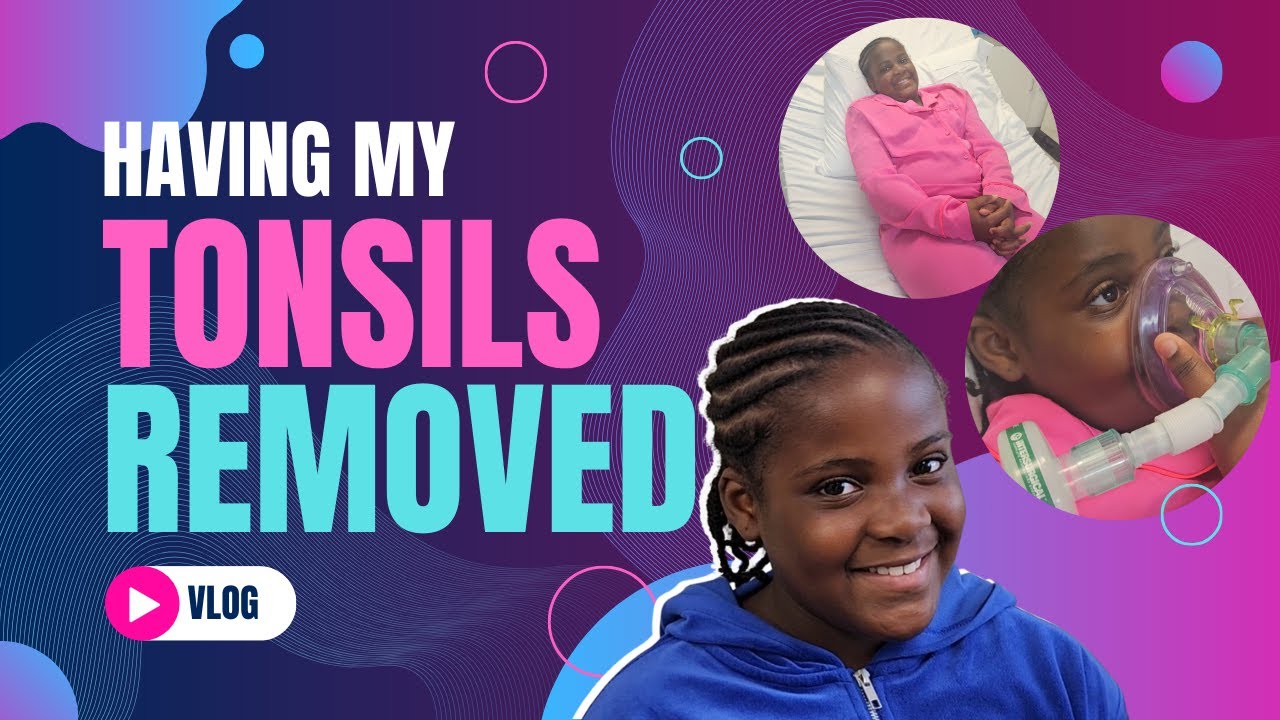 Getting My Tonsils Out...FINALLY!😃Child Tonsillectomy🏥Surgery Day Vlog ✨ Tia & Kira ✨
