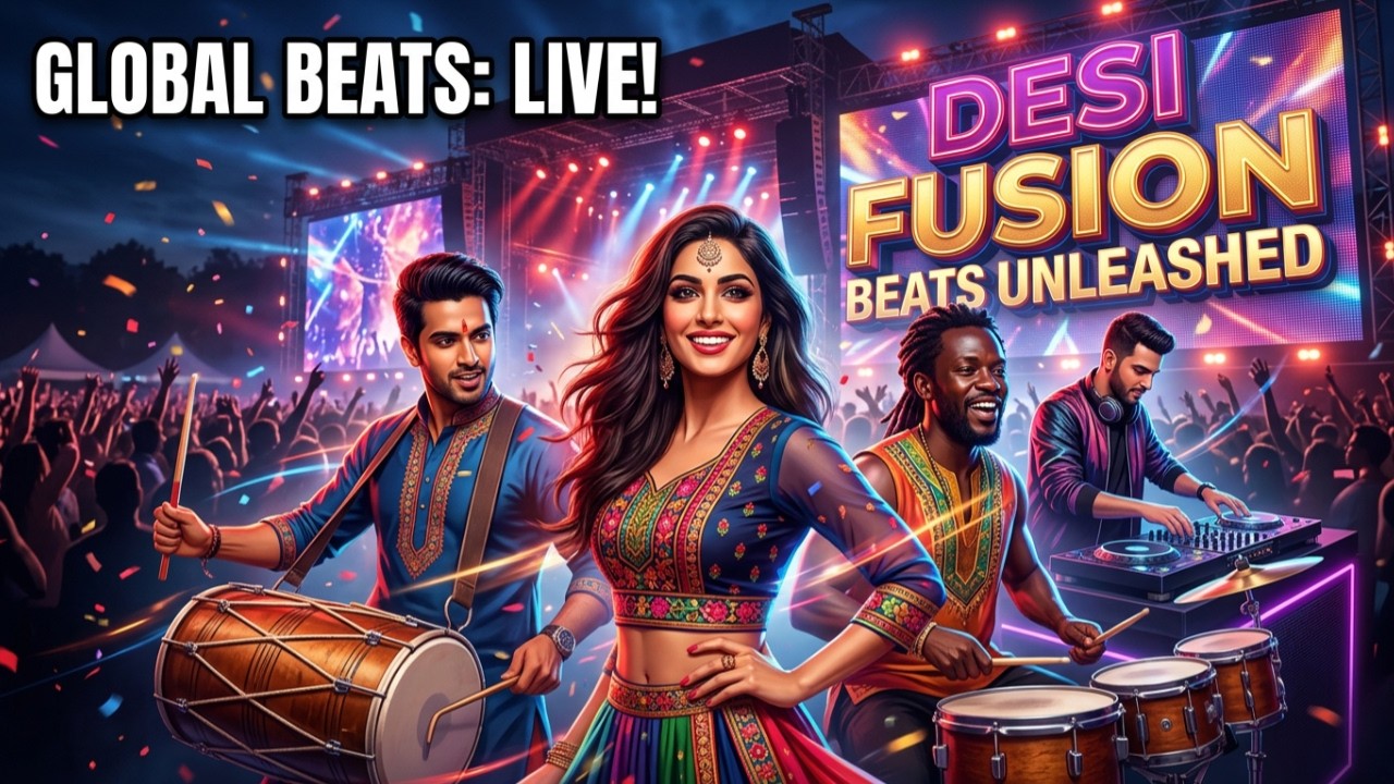 Desi Fusion 🌍 Deep Rhythm & Bass 🔊 (Use Headphones) | Global Beats Experience