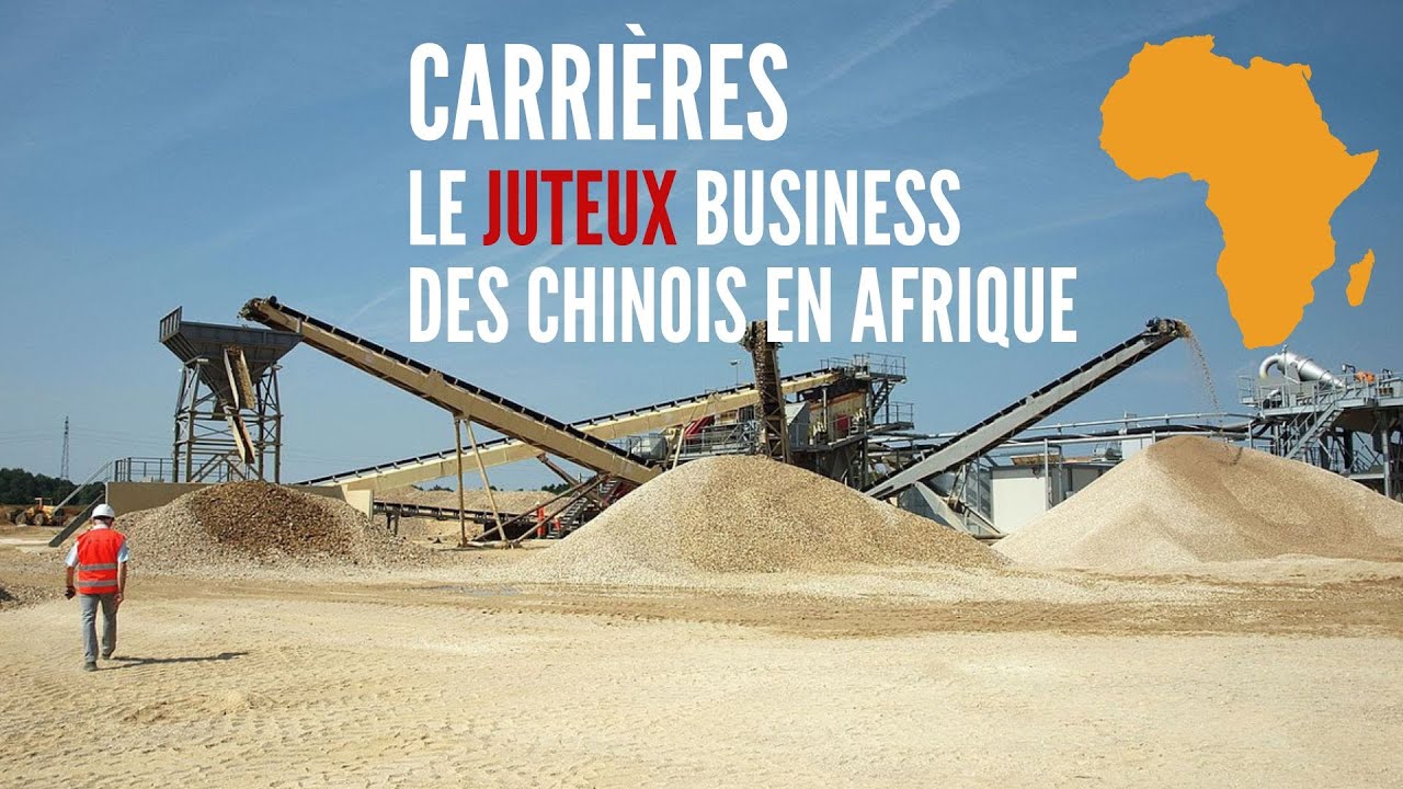 Carrières de gravier : Le JUTEUX business que les Chinois monopolisent en Afrique
