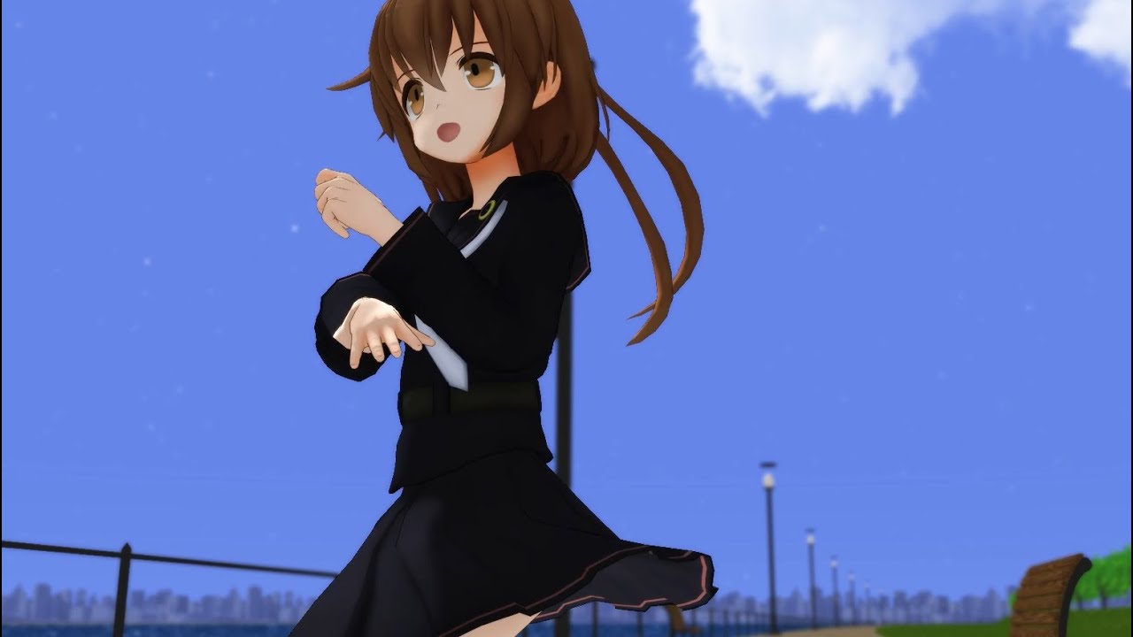 【MMD艦これ】文月で drop pop candy　(再投稿)1440p 60fps