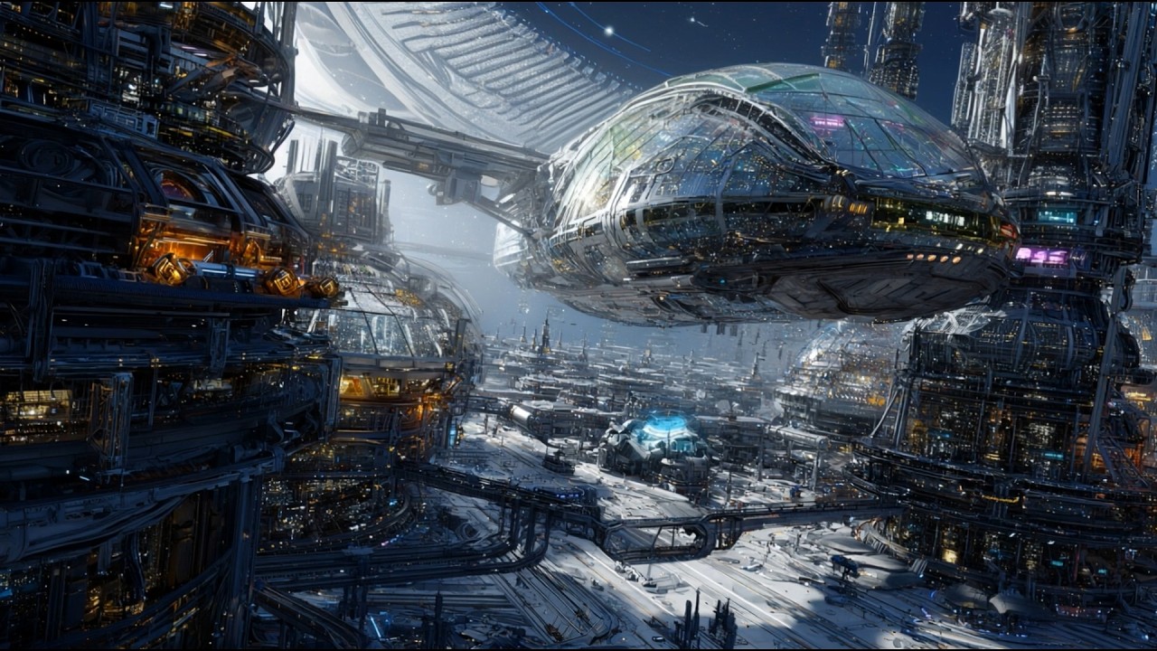 Jurassic Space Port • Land of Entertainment | #synthwave