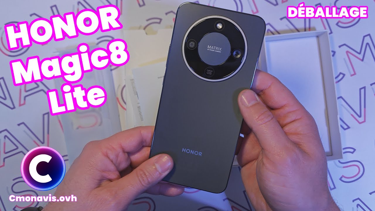Déballage HONOR Magic8 Lite