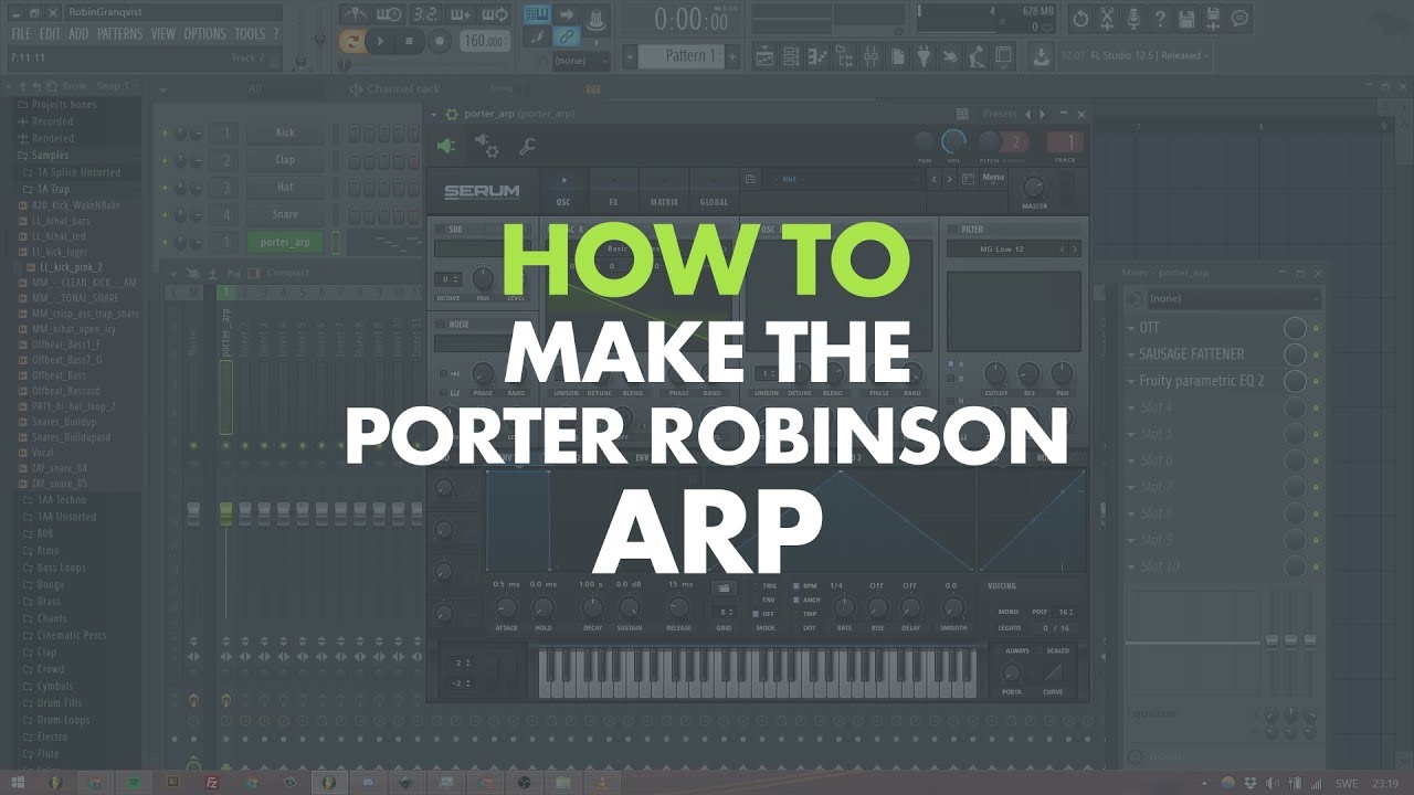 HOW TO MAKE THE PORTER ROBINSON ARP