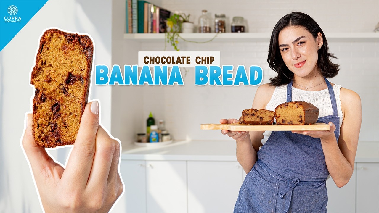 Chocolate Chip Banana Bread #TasteTheRealThing