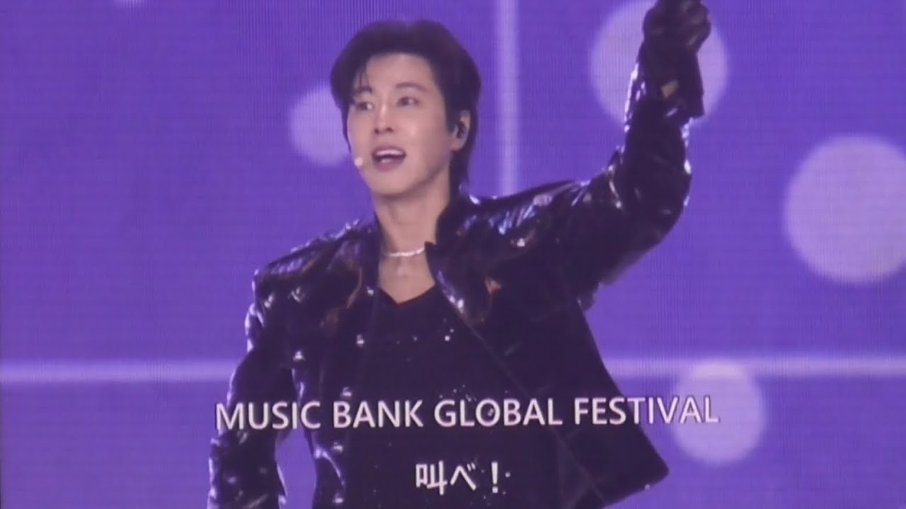 MENT：251214 MUSIC BANK GLOBAL FESTIVAL in JAPAN：U-KNOW 유노윤호