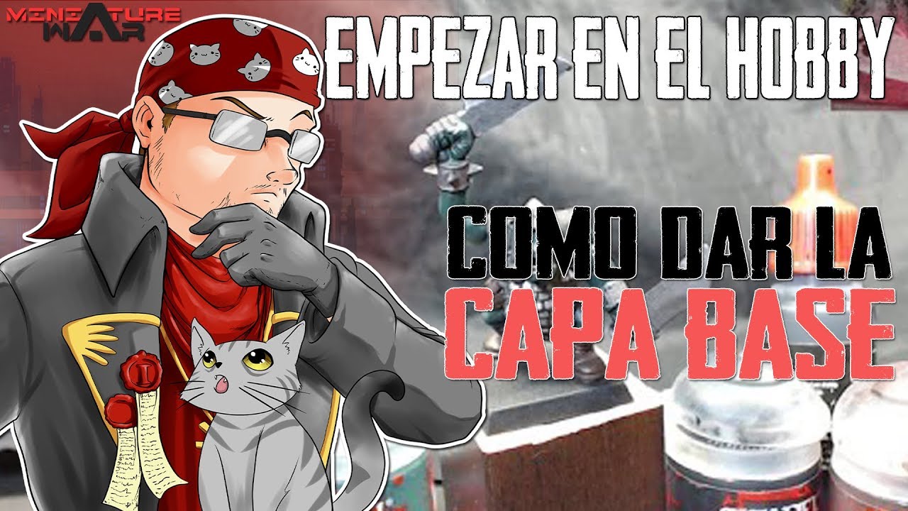CÓMO DAR la CAPA BASE en MINIATURAS de WARGAMES y MODELISMO #10