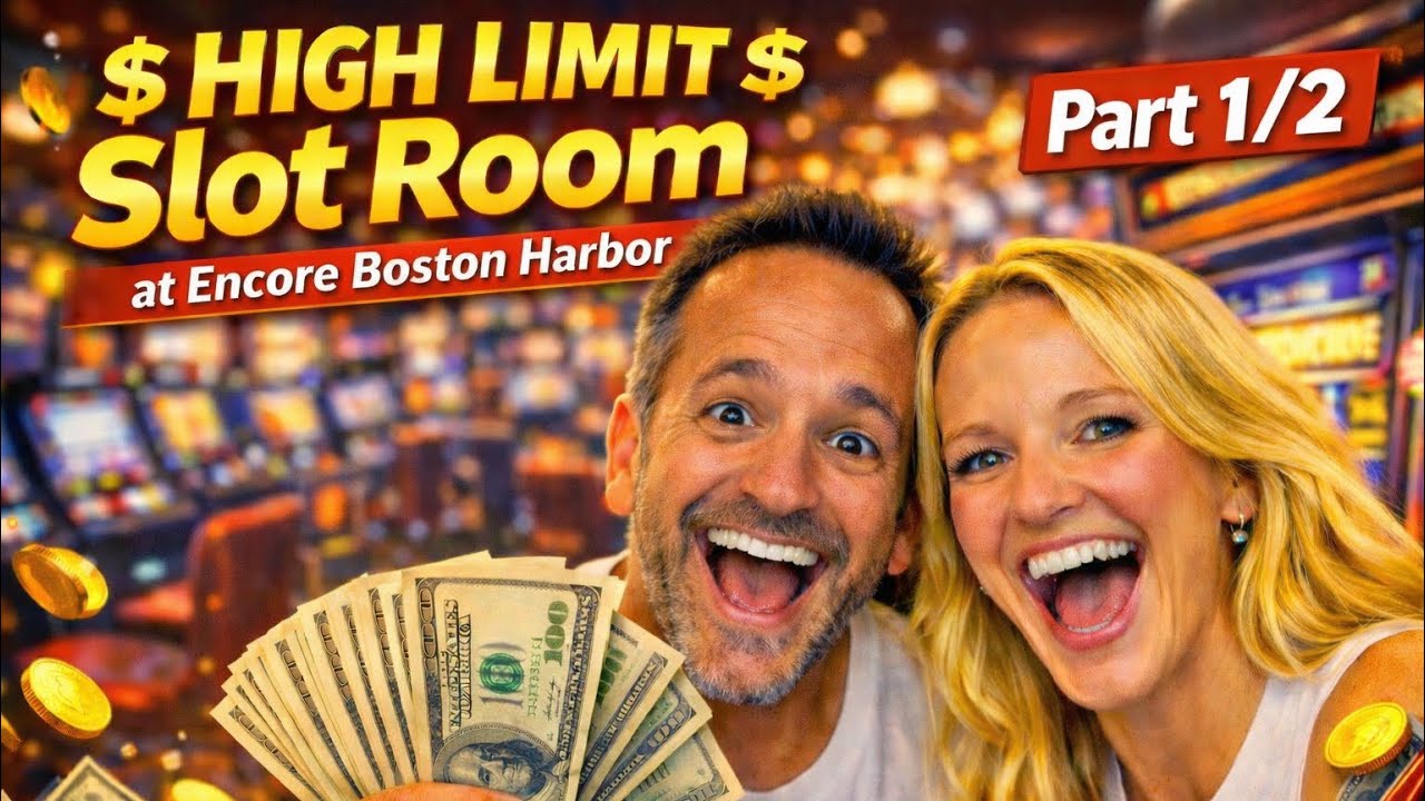 Part 1 of 2 High Limit Slot Room at Encore Boston Harbor… We Tried 4 Machines! 🎰💰