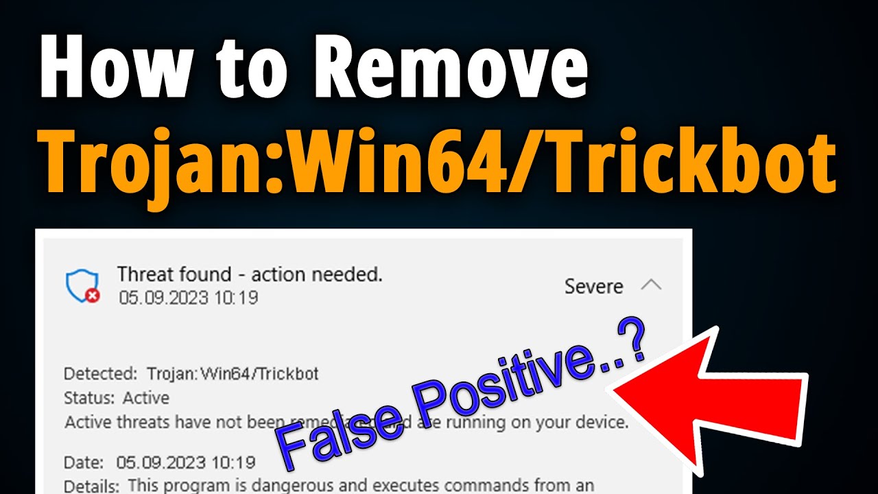 How to Remove Trojan:Win64/Trickbot? [ Easy Tutorial ]