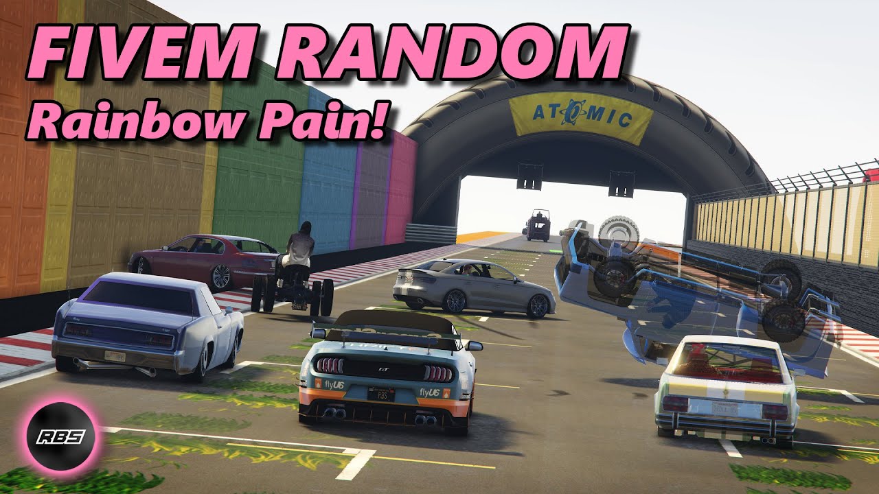 Rainbow Pain! - GTA FiveM Random Racing