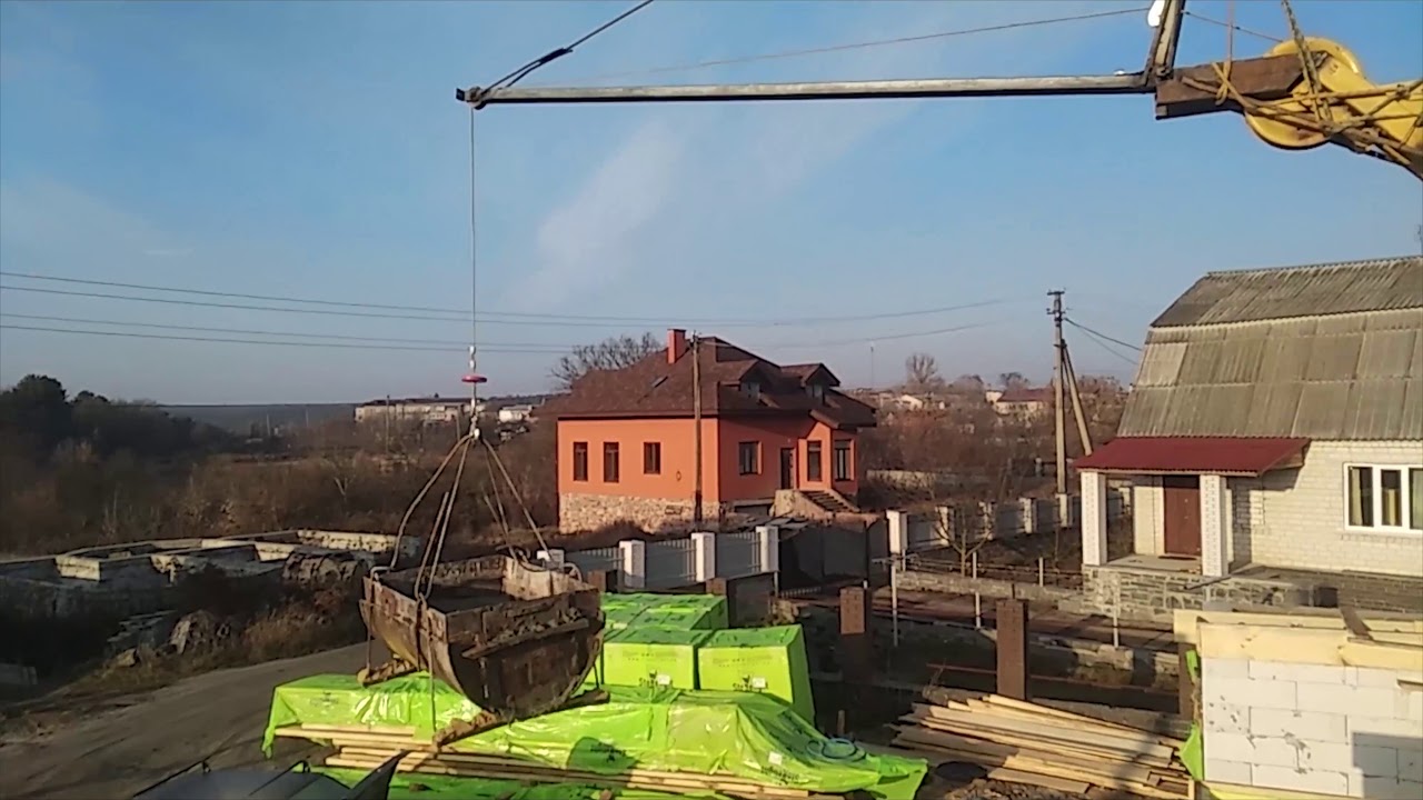 Мини подьёмный кран(Пионер),для строительства.