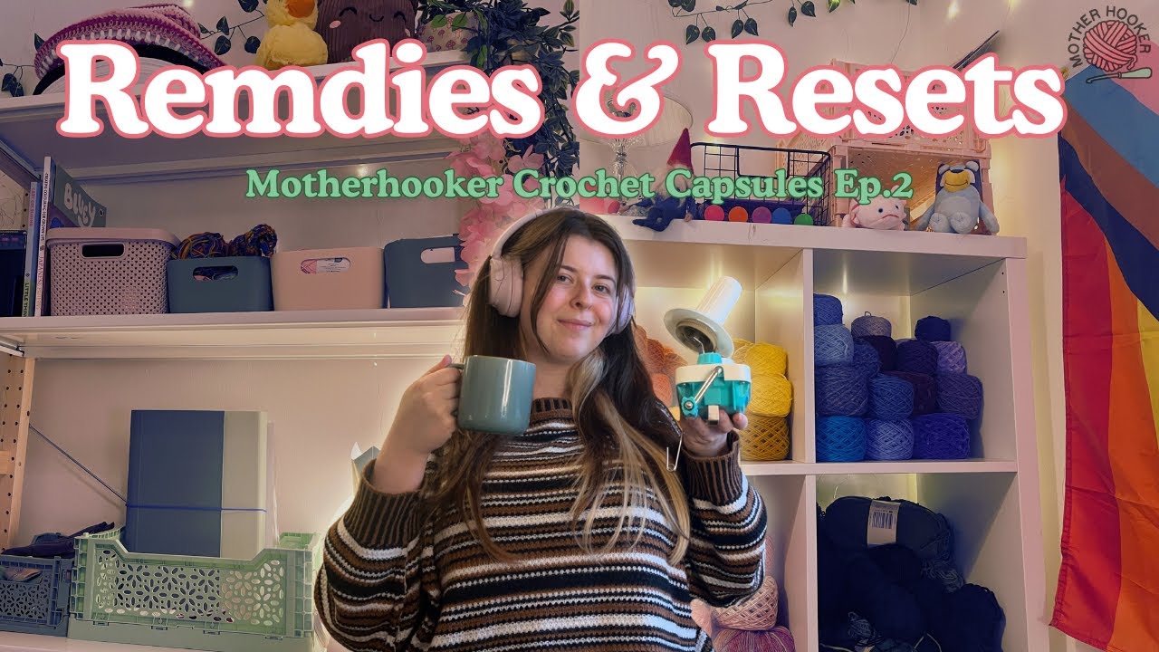 The Studio isnt going to ORGANISE itself now is it? | Motherhooker Crochet Capsule | EP 2