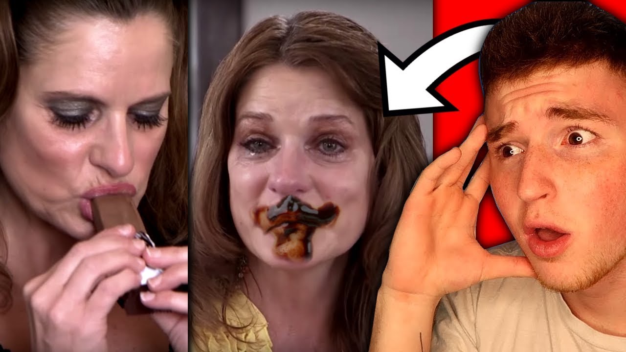 LADY EATS CHOCOLATE BARS FOR EVERY MEAL!
