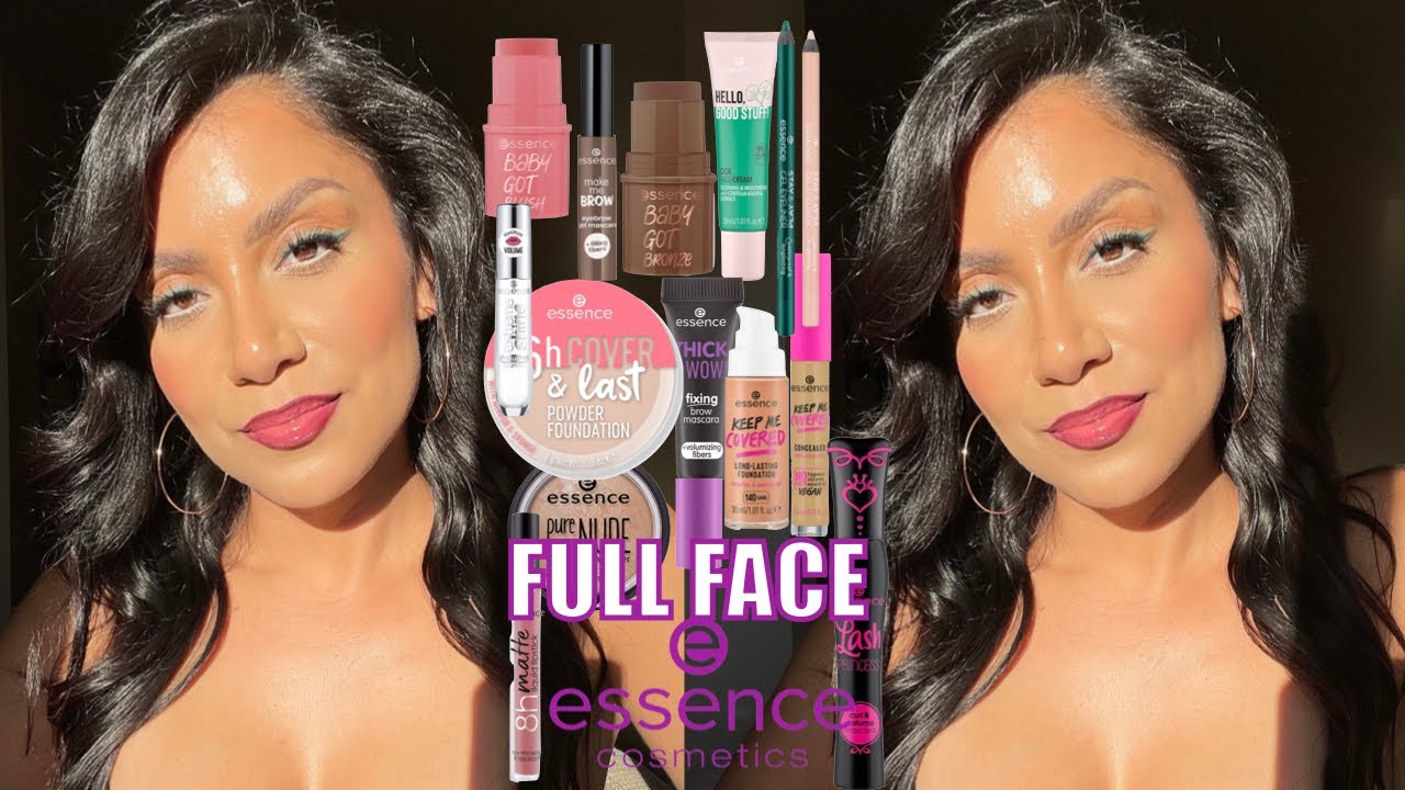 FULL FACE ESSENCE COSMETICS (one brand) AFFORDABLE MAKEUP + WEAR TEST *oily skin* | MagdalineJanet