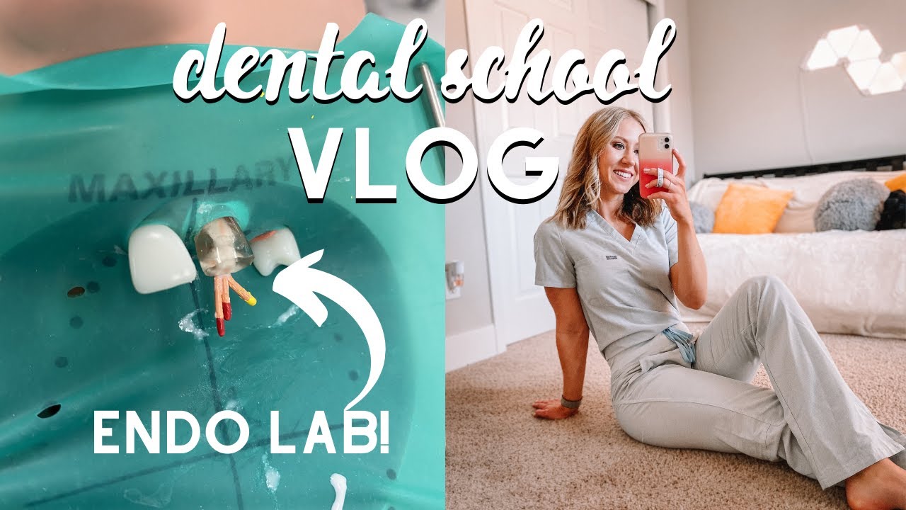 Dental School Vlog | First Root Canal Lab!