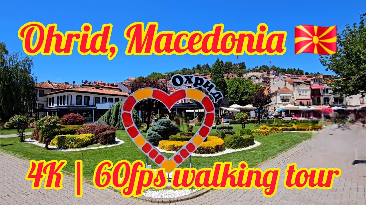 Discover Ohrid, the pearl of Macedonia 🇲🇰  4K | 60fps