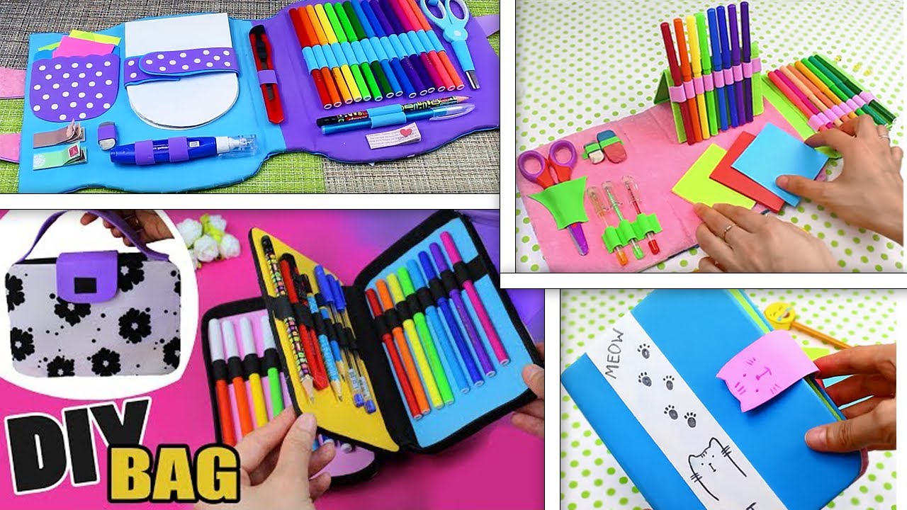 3 ADORE DIY ORGANIZER TUTORIAL FROM SCRATCH ♥ So Cute & So Useful