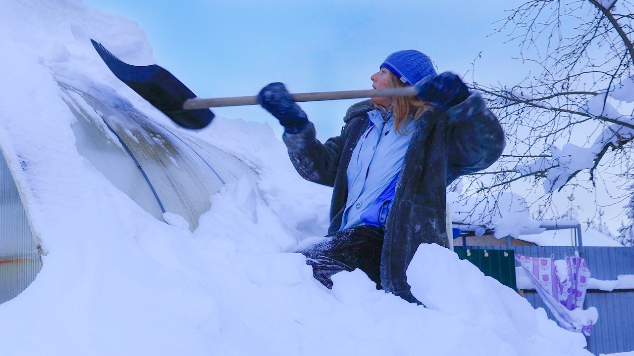 My Hardest Winter Days in  Russia