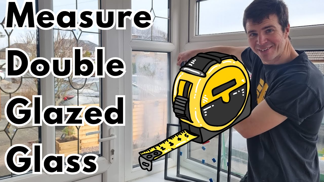 How to measure for a replacement double glazed window unit