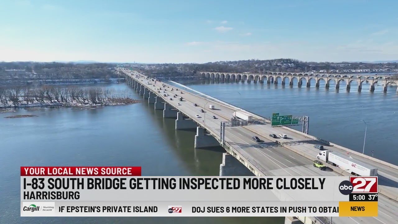 Is Harrisburg's I-83 South bridge safe to cross?