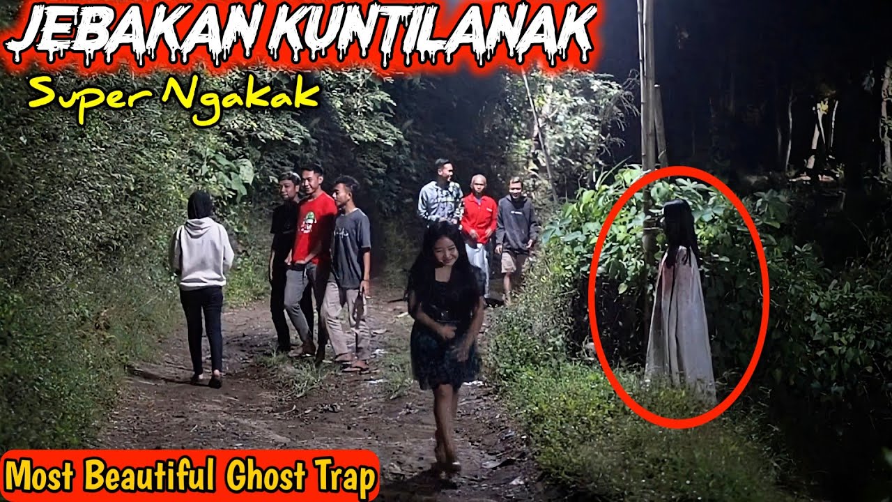 Jebakan Kuntilanak Super Ngakak ||  || Prank Terbaru Lucu Ngakak || Most Beautiful Ghost Trap