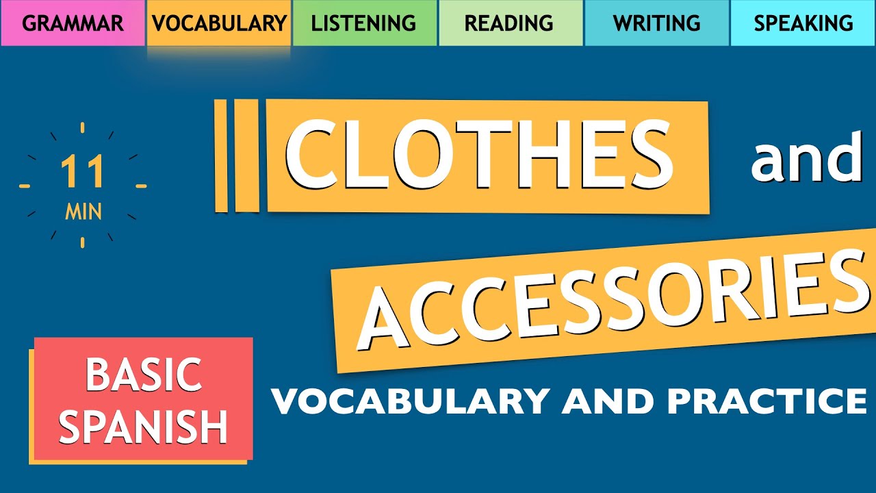 Unlock Spanish Fashion Vocabulary: 32 Essential Clothing Keywords