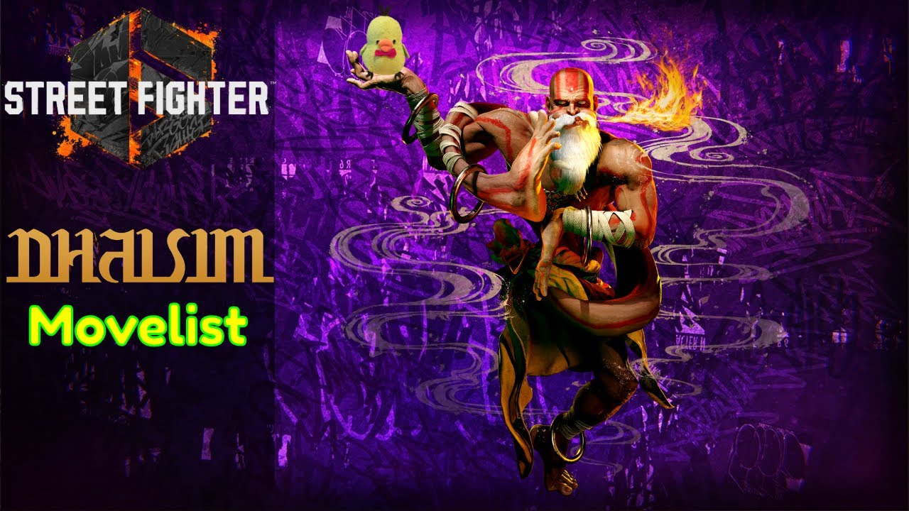 Dhalsim Street Fighter 6 Movelist [18]